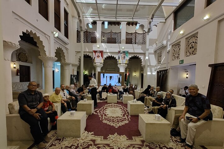 Experience the harmonious blend of traditional charm and modern elegance in Dubai’s rich heritage while exploring historic sites and contemporary landmarks with a knowledgeable guide.